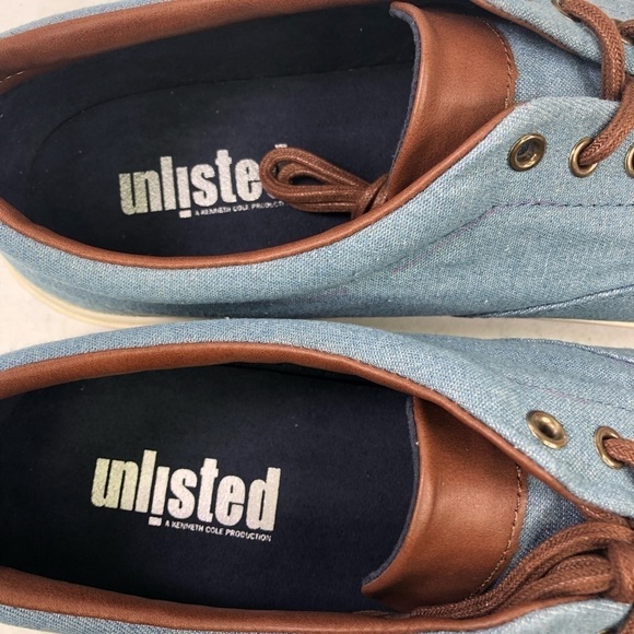 UNLISTED by Kenneth Cole Agent Sneaker Shoes - Picture 6 of 9